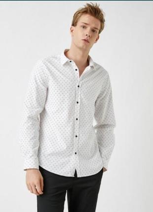 Нова класна сорочка koton slim fit p. s