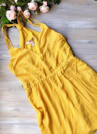 Жовте літнє плаття сарафан forever211 фото