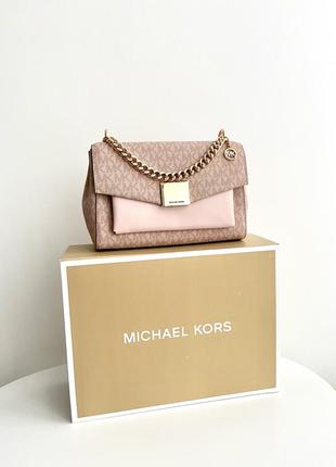 Женская брендовая сумка michael kors lita medium оригинал женская сумочка мишель майкл корс оригинал на подарок жене девушке3 фото