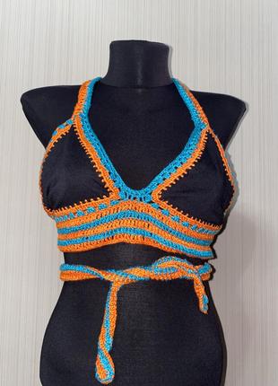 В'язаний топ ліф бюст