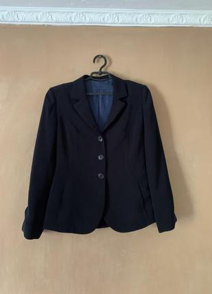Піджак вінтаж темно - синій котон norwiss
