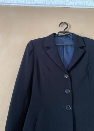 Піджак вінтаж темно - синій котон norwiss2 фото