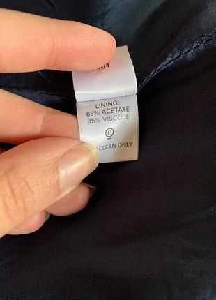 Піджак вінтаж темно - синій котон norwiss5 фото