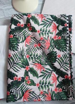 Комплект постельного белья для манежа warmo цветочные джунгли4 фото