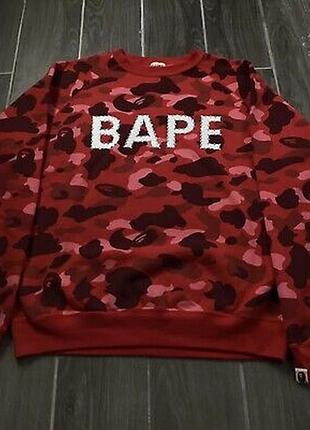 Камуфляжний світшот bape