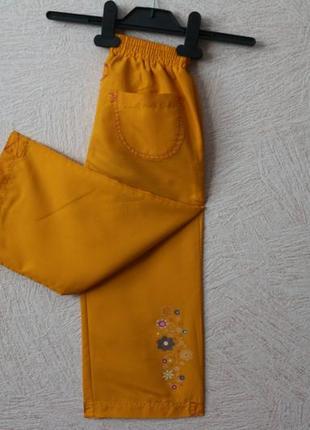 Pretty girl-классные, яркие штаны  бриджи-германия, сост.идеал 6-8 лет
