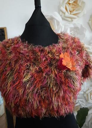 Коротка кофта- кроп