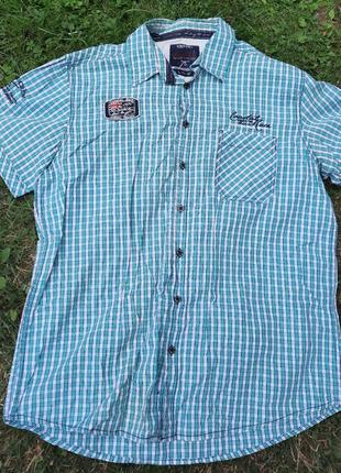 Чоловіча сорочка на короткий рукав identic.