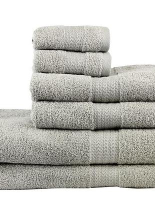 Рушник rainbow gri 70х140 сірий 500г/м23 фото