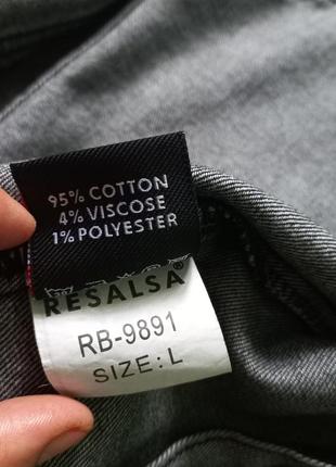 Джинсовый пиджак resalsa fashion6 фото