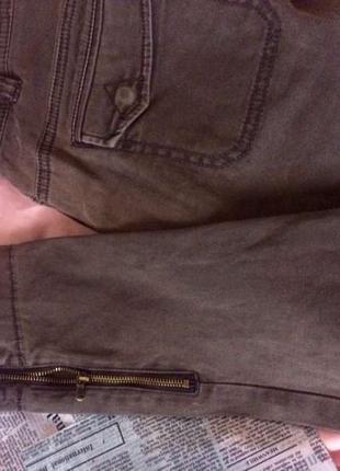 Узкие милитари джинсы guess3 фото
