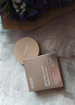 Компактна пудра glowing powder mgla paese