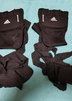 Adidas перчатки бинты2 фото