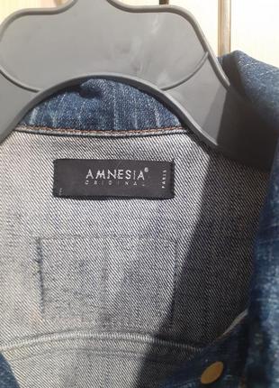 Куртка джинсовая amnesia4 фото