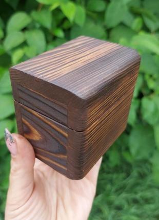 Шкатулочка для колец на замочке