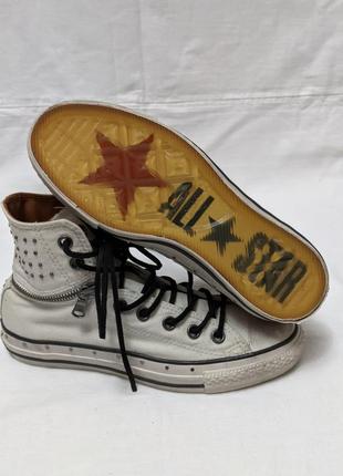 Рідкісні кросівки converse & leather varvatos
