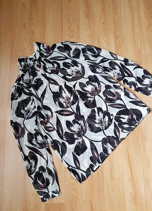 Блуза, блузка, блузав цветы