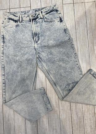 Супер стильні виварені лдинси мом, джинсы mom3 фото