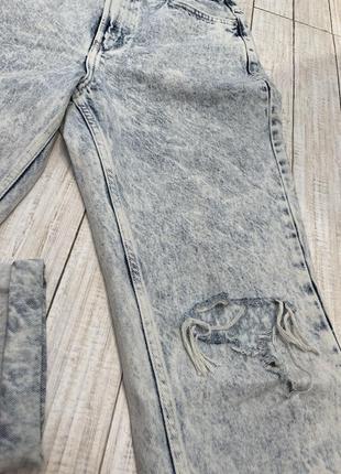 Супер стильні виварені лдинси мом, джинсы mom4 фото