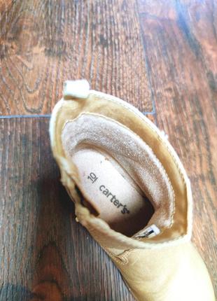 Демі сапожки челсі carters, демисезонные ботинки картерс, 10 размер6 фото
