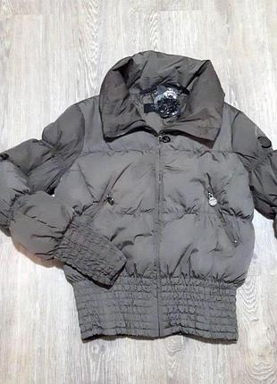 Куртка пуховик женская (натуральный пух) еighth sin италия р.l