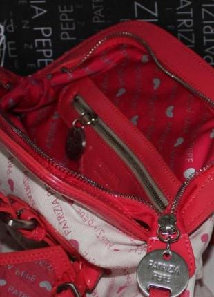 Patrizia pepe сумка сумочка в сердечка крос-боді5 фото