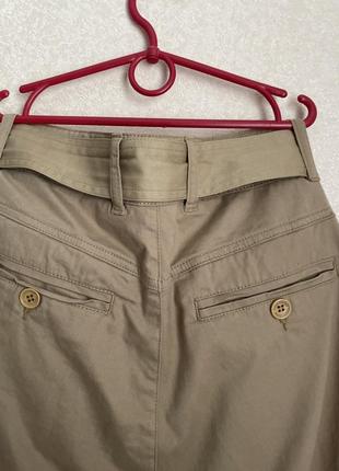 Бежевые карго штаны брюки хлопок сафари3 фото