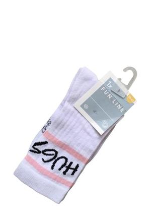 Шкарпетки жіночі білі c&a