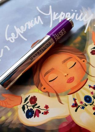 Туш maybelline new york the falsies lash lift🌿