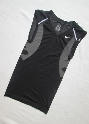 Фирменная спортивная компрессионная термо майка nike pro оригинал.1 фото