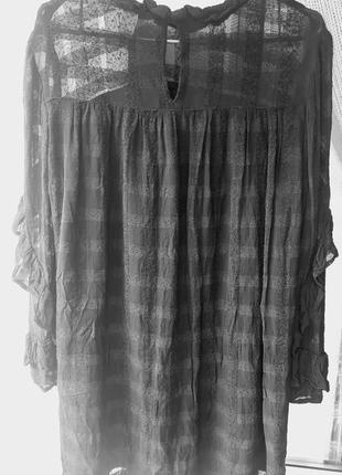 Платье на подкладке с воланами оборками спереди h&m5 фото