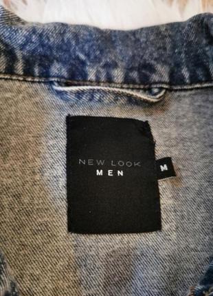 Чоловіча джинсова куртка, піджак4 фото