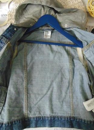 Крутецька джинсова куртка h&m10 фото