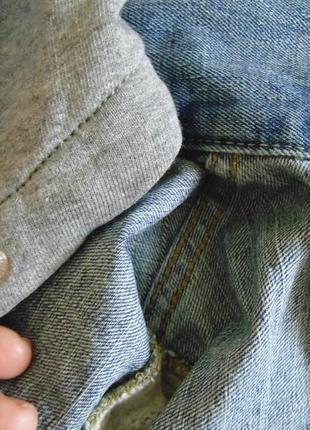 Крутецька джинсова куртка h&m9 фото