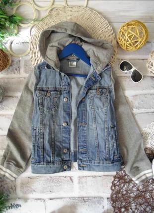 Крутецька джинсова куртка h&m3 фото