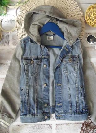 Крутецька джинсова куртка h&m4 фото
