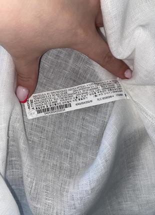 Стильна блуза zara з льону10 фото