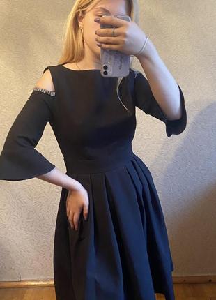 Нова елегантна сукня з відкритими плечиками✨3 фото