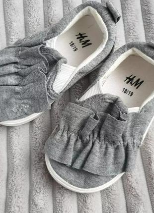 Кеді мокасини кросівки h&m, zara 18/19