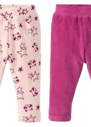 Штани для дівчинки lupilu 305338 62,68 см   малиновий (темно-рожевий) 685212 фото