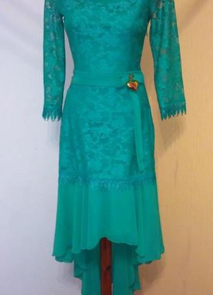 Красиве гіпюрову сукню 42р