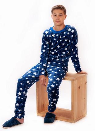 Тепла махрова піжама