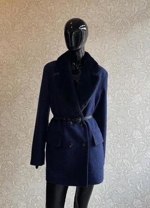 Пальто-піджак з норкою🔥