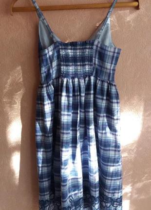 1+1=3 красивий вінтажний бавовняний сарафан