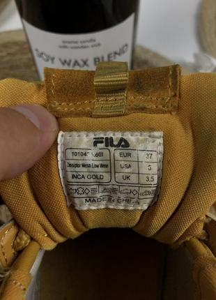 Оригінальні кросівки fila disruptor mesh low wmn inca gold 1010438.60 l10 фото