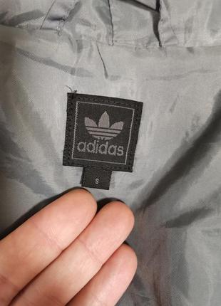 Adidas мужская спортивная осенняя куртка ветровка9 фото
