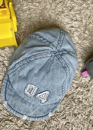 Кепка з тоненького джинсу для модників🧢