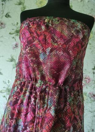 Чудова літня сукня-сарафан з розрізами3 фото