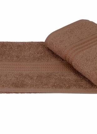 Рушник rainbow kahve 50х90 коричневий 500г/м2