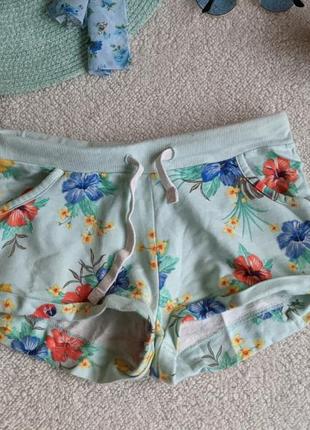 Шортики трикотаж 8-9 р на 10/11+